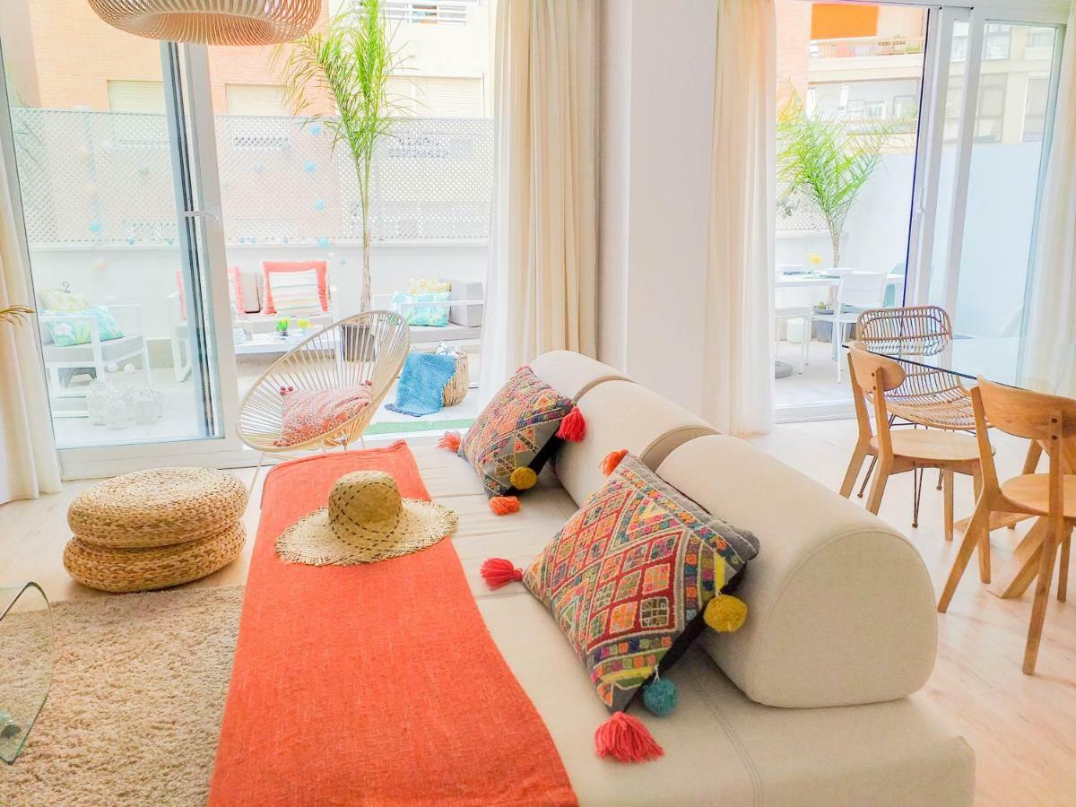 Апартаменты Malaga Center Flat Exclusive Marina Экстерьер фото